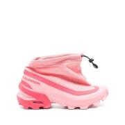 Rosa Flamingo Sneakers med Snøring