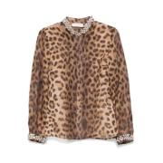 Leopardmønstret Lin-Silke Bodysuit