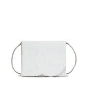 Hvit DG Logo Crossbody-veske