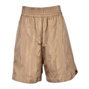 Silkeblandet Bermuda Shorts