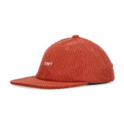 Velvet Flat Visor Cap Bold Cord