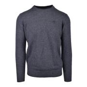 Myk Strikket Genser Blanding Cashmere Viskose