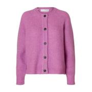 Strikket kort cardigan