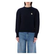 Midnight Blue Strikkgenser Sweater