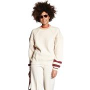 Ivory Ull Kasjmir Crewneck Genser