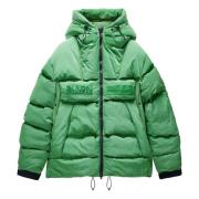 Grønn Kelly Hyper Puffer Jakke