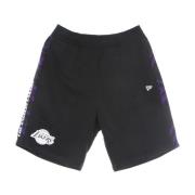 NBA Print Tracksuit Shorts Svart