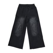 Svart Sweat Pants Consumed Nero