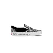 Graffiti Low-Top Slip-on Sneaker