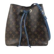 Pre-owned Brunt lerret Louis Vuitton NeoNeo