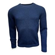 Merino Baby Camel Sweater Navy Blue