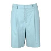 Lin Bomull Bermuda Shorts