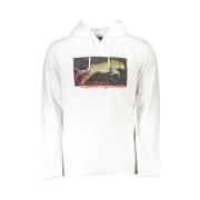 Elegant langermet sweatshirt hvit