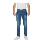 Slim Fit Bomullsblanding Jeans