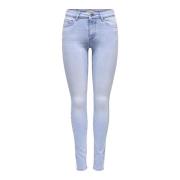 Lys Blå Denim Skinny Jeans