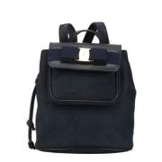 Pre-owned Suede backpacks