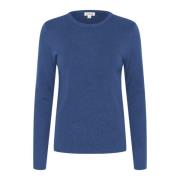 Enkel Pullover Genser Ensign Blue