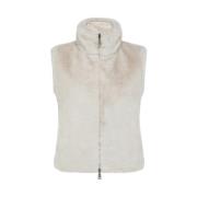 Eco Faux Fur Glidelås Vest