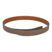 Pre-owned Leather belts