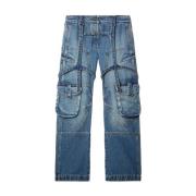 Klassiske Denim Jeans for Daglig Slitasje