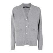 Lang Cardigan Genser