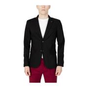 Høst/Vinter Bomullsblanding Blazer