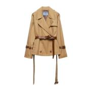 Beige Trenchcoat Damejakke