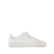 Hvit/Beige Triple Panel Sneakers