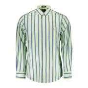 Solgult Button-Down Sommer Skjorte