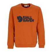 Terracotta Brown Logo Crewneck Sweatshirt