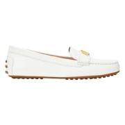 Hvit Lauren By Ralph Lauren White Barnsbury Flats Casual Sko