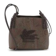 Paisley Libra Tote Bag med Pegasus Motif