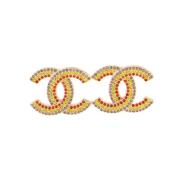 Pre-owned Fabric chanel-jewelry