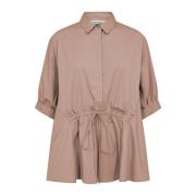 Cottoncc Crisp Wing Bluse Old Rose