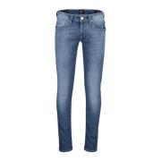 Blå Slim Fit Denim Jeans