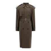 Klassisk Ull Trenchcoat