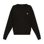 Sweatshirt med logopatch