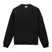 Lett Fleece Sweatshirt, Herre Stilig Komfort