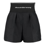 Bomull Elastisk Midje Shorts