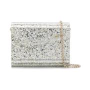 Glitter Candy Clutch med Paljett Detaljer