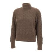 Ull Mohair Sweater Duegrå