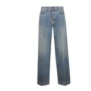 Bethany Oil Blue Straight Jeans