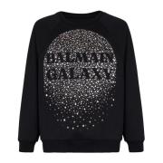 Galakse brodert sweatshirt