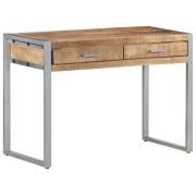 vidaXL Skrivebord 108x50x75 cm heltre mango