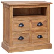 vidaXL Sideskap 60x30x60 cm heltre teak