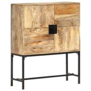 vidaXL Highboard 80x30x100 cm heltre mango