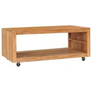 vidaXL Salongbord 110x60x40 cm heltre teak