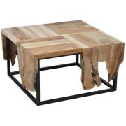 Ambiance Sidebord teak 65x65x35 cm