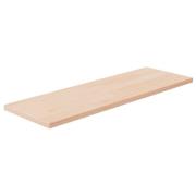 vidaXL Hylleplate 60x20x1,5 cm ubehandlet heltre eik