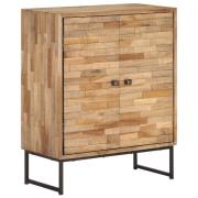 vidaXL Skjenk gjenvunnet heltre teak 60x30x75 cm